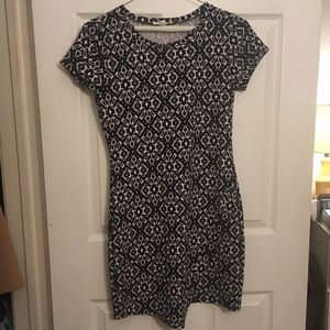 Black and White Tribal Dress